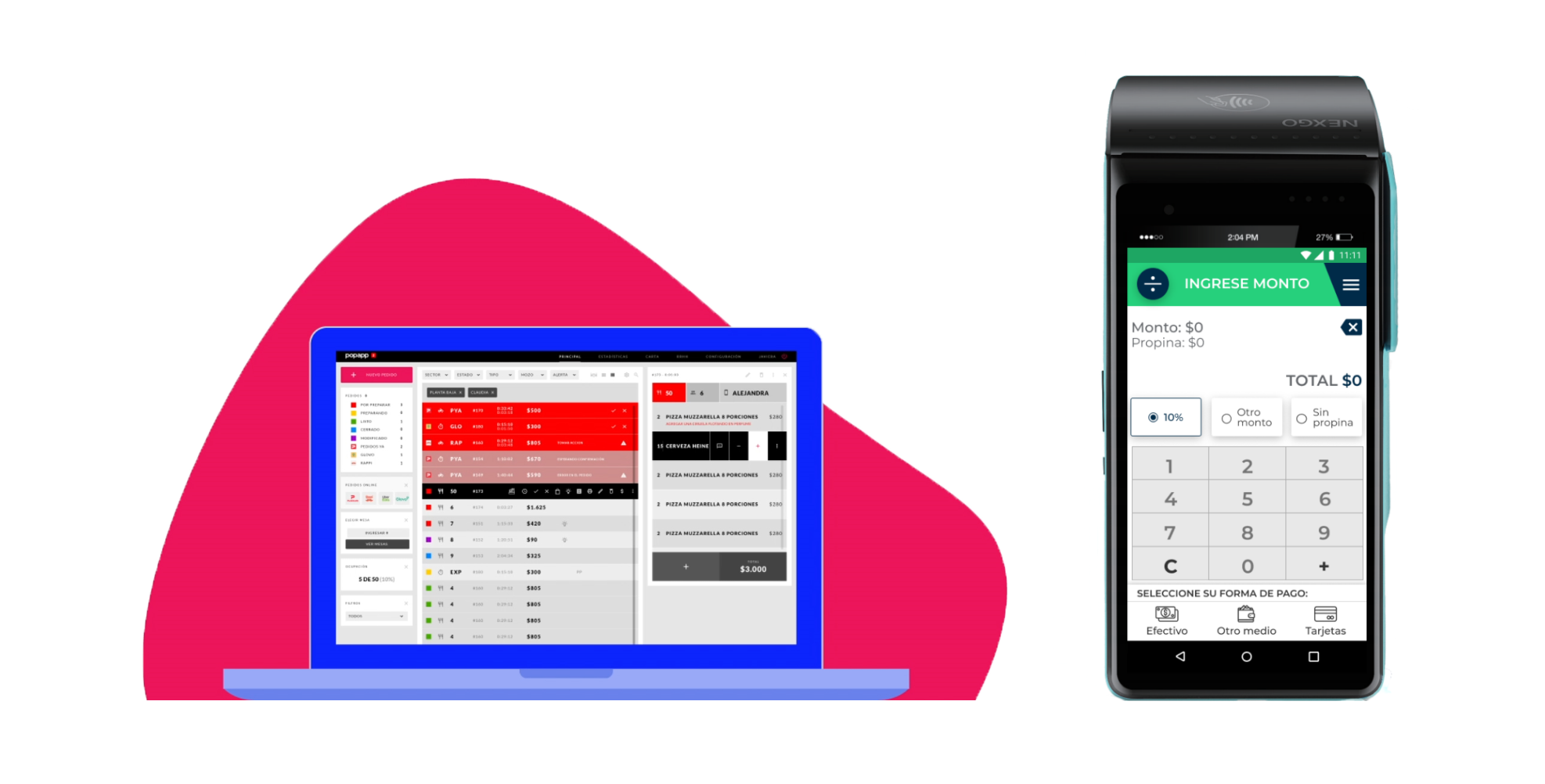 Software de gestión integrado a todas las apps de delivery