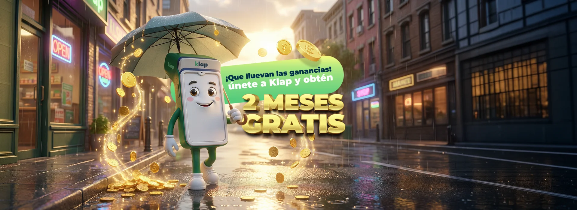 Únete a Klap y obtén 2 Meses gratis