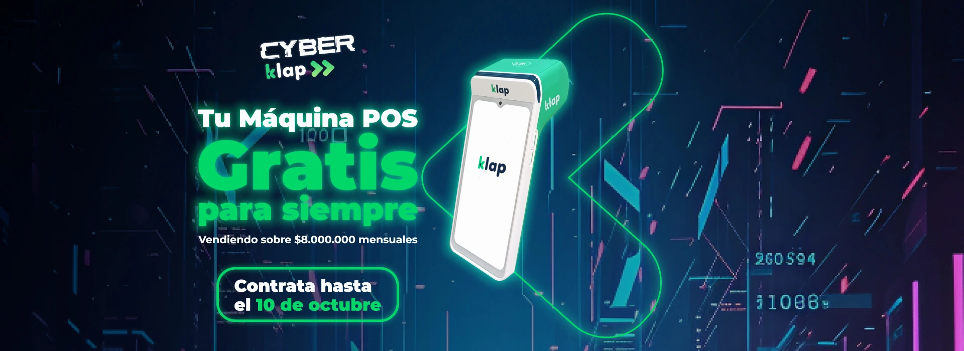 Cyber Klap, Tu Máquina POS Gratis para siempre