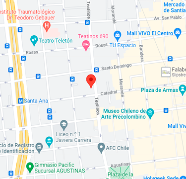 Teatinos 500, Santiago Centro, Santiago