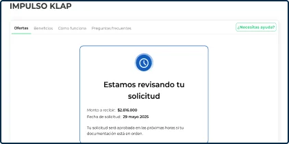 Solicitud enviada, solo debes esperar a que sea aceptada